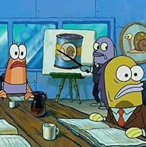 🧽 Стикер «SquarePants» для Telegram