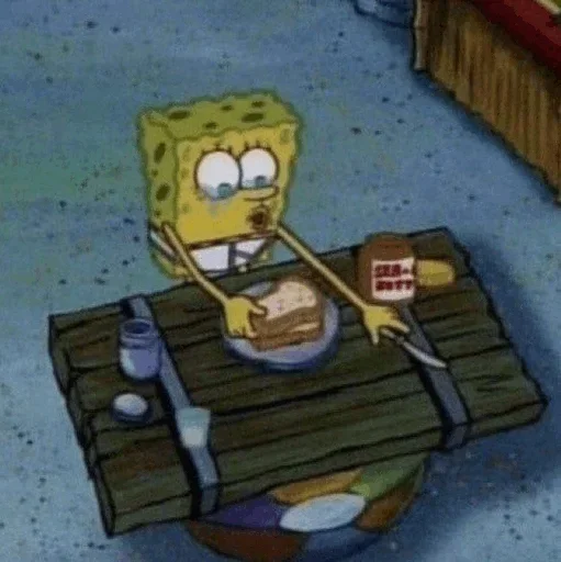 🧽 Стикер «SquarePants» для Telegram
