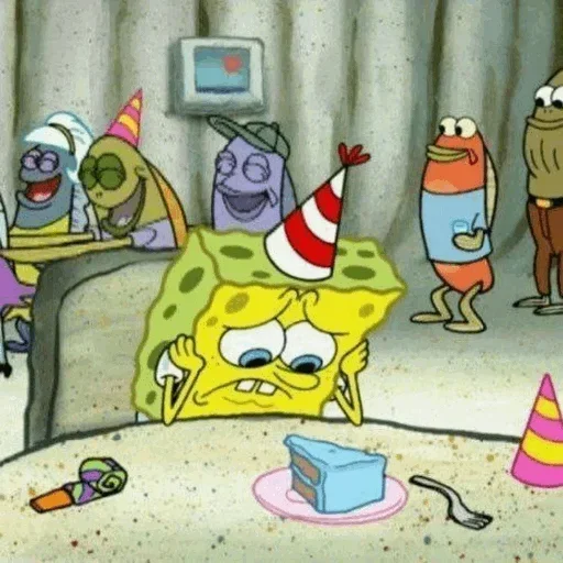 🧽 Стикер «SquarePants» для Telegram