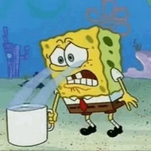 🧽 Стикер «SquarePants» для Telegram