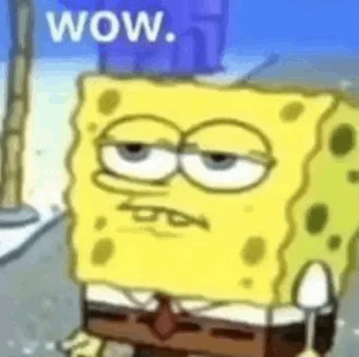 🧽 Стикер «SquarePants» для Telegram