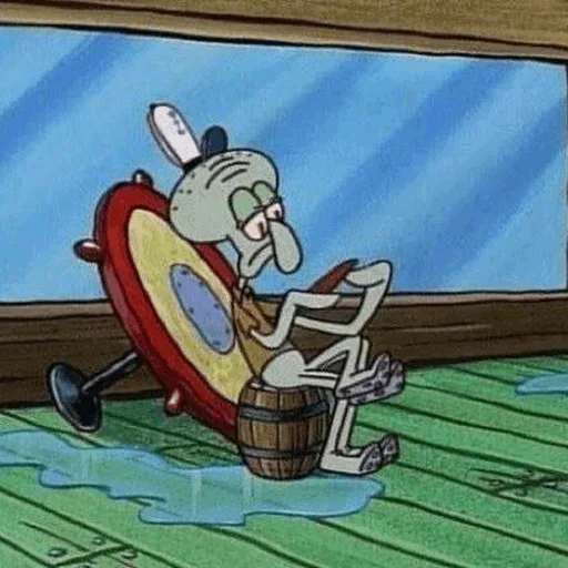 🧽 Стикер «SquarePants» для Telegram