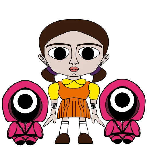 🔥 Стикер «Squid_Game (игра в кальмара)» для Telegram