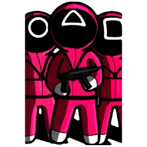 ❤️ Стикер «Squid Game Netflix» для Telegram