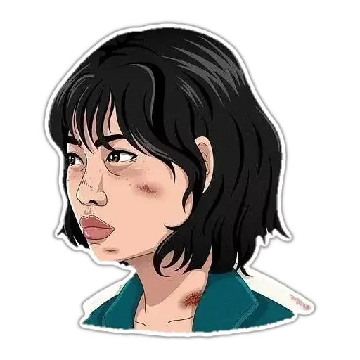 😵 Стикер «Squid Game Netflix» для Telegram