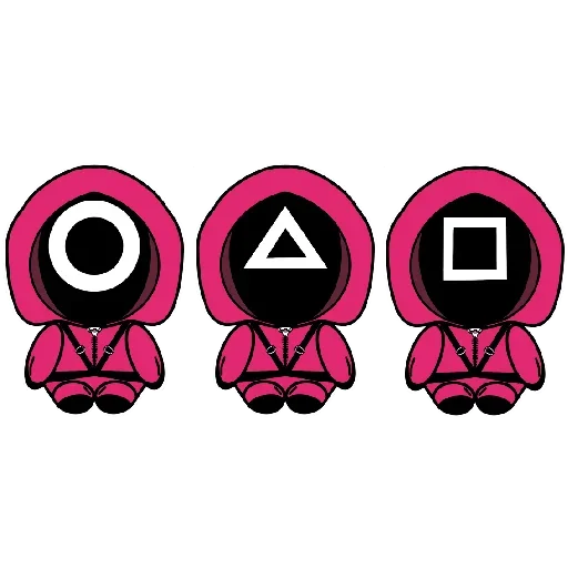 ❤️ Стикер «Squid game / Игра в кальмара» для Telegram