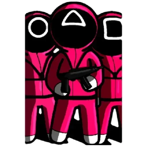 😱 Стикер «Squid game / Игра в кальмара» для Telegram