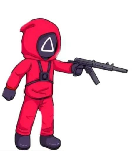 😡 Стикер «Squid game / Игра в кальмара» для Telegram