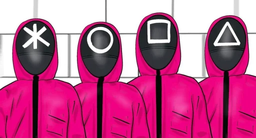 👌 Стикер «Squid game / Игра в кальмара» для Telegram