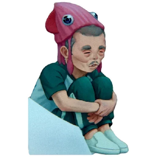 😢 Стикер «Squid game / Игра в кальмара» для Telegram