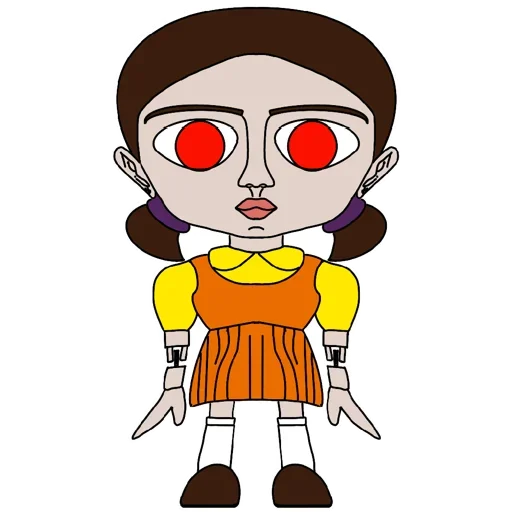 🧐 Стикер «Squid game / Игра в кальмара» для Telegram