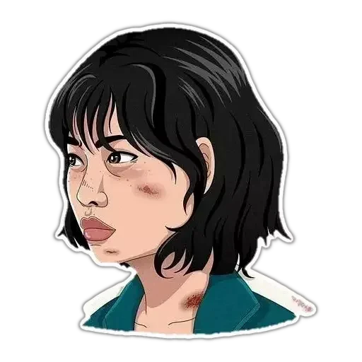 ❤ Стикер «SquidGamePlayers» для Telegram