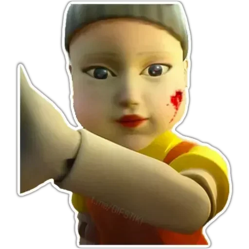 🦑 Стикер «Squid Game Netflix» для Telegram