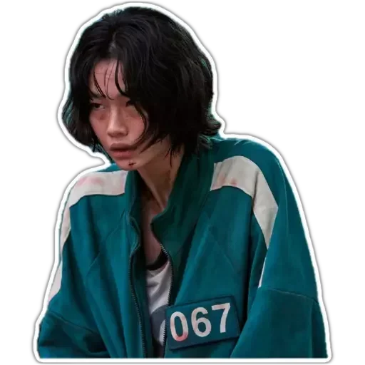 Стикерпак Squid Game Netflix для Telegram