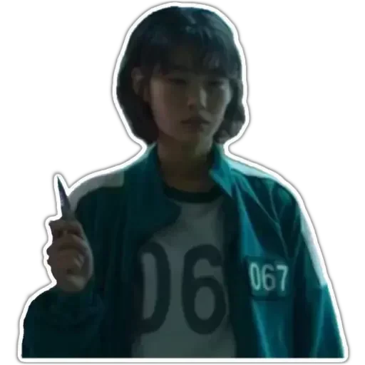 🦑 Стикер «Squid Game Netflix» для Telegram