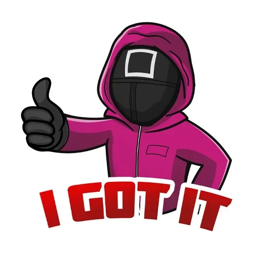 👍 Стикер «Squid Game» для Telegram