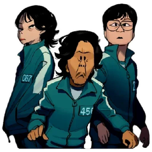 👿 Стикер «Squid Game» для Telegram