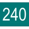 Стикер 34 Squid Game Numbers