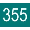 Стикер 4 Squid Game Numbers