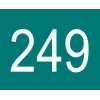 Стикер 51 Squid Game Numbers