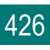 Стикер 43 Squid Game Numbers