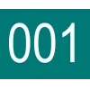 Стикер 8 Squid Game Numbers