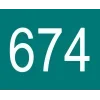 Стикер 32 Squid Game Numbers