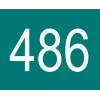 Стикер 45 Squid Game Numbers