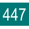 Стикер 59 Squid Game Numbers
