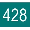 Стикер 47 Squid Game Numbers