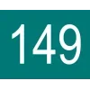 Стикер 19 Squid Game Numbers