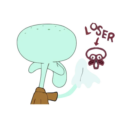 😔 Стикер «Squidward» для Telegram