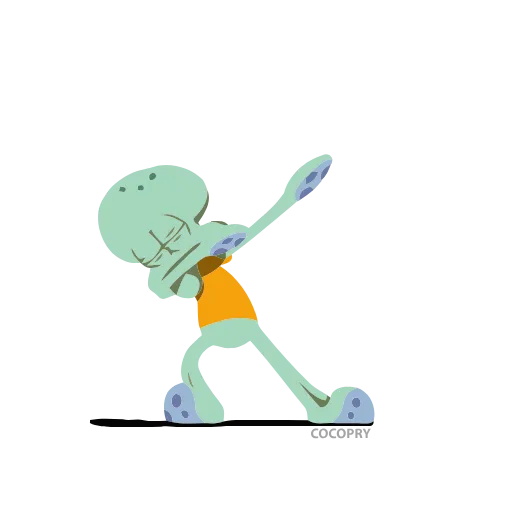 👉 Стикер «Squidward» для Telegram