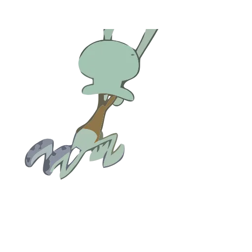 🏃‍♂️ Стикер «Squidward» для Telegram