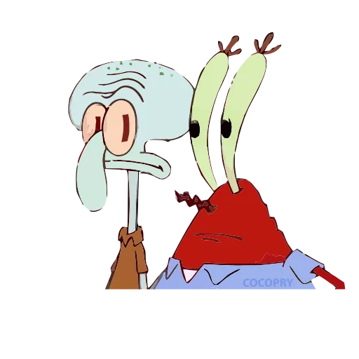 👀 Стикер «Squidward» для Telegram
