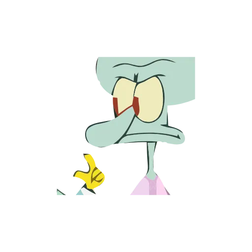 😐 Стикер «Squidward» для Telegram