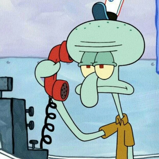 ⚓️ Стикер «Squidward» для Telegram
