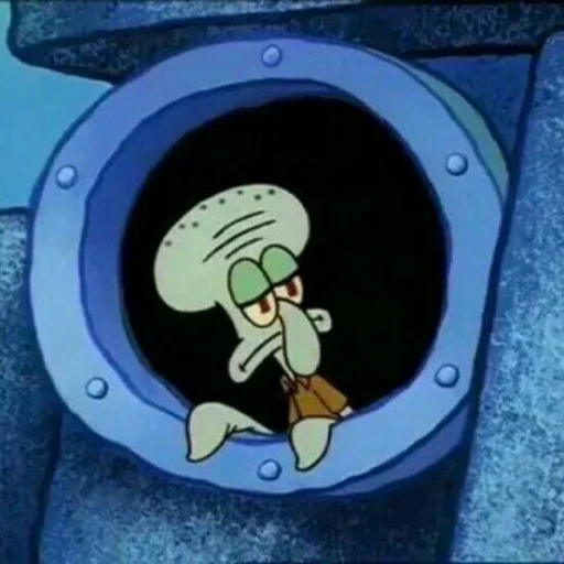 ⚓️ Стикер «Squidward» для Telegram