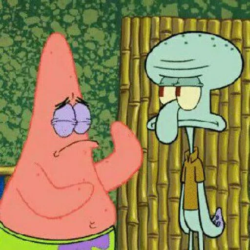 ⚓️ Стикер «Squidward» для Telegram