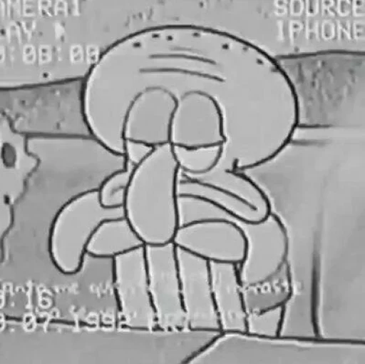 ⚓️ Стикер «Squidward» для Telegram