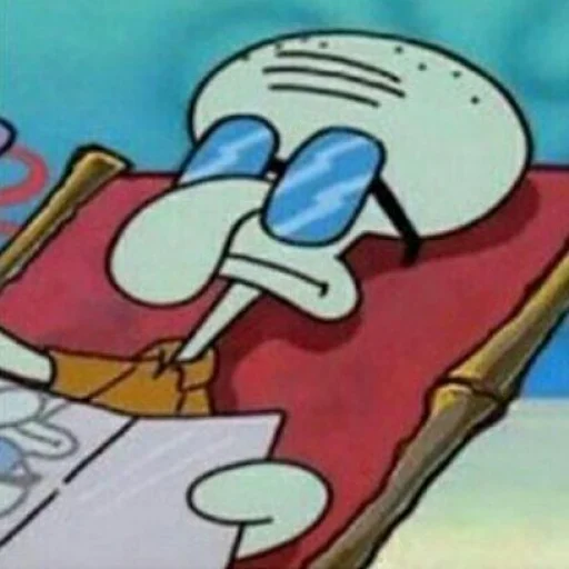 ⚓️ Стикер «Squidward» для Telegram