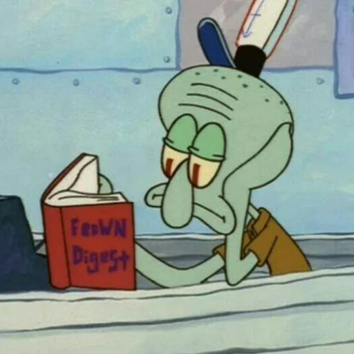 ⚓️ Стикер «Squidward» для Telegram