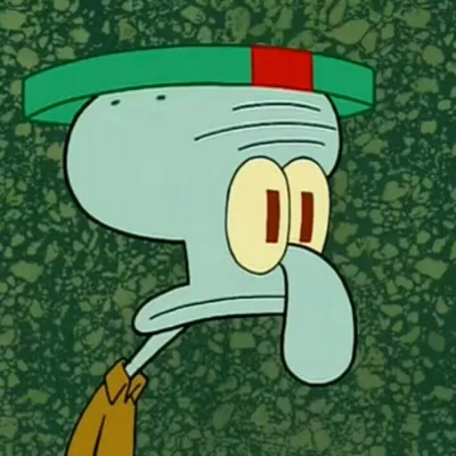 ⚓️ Стикер «Squidward» для Telegram