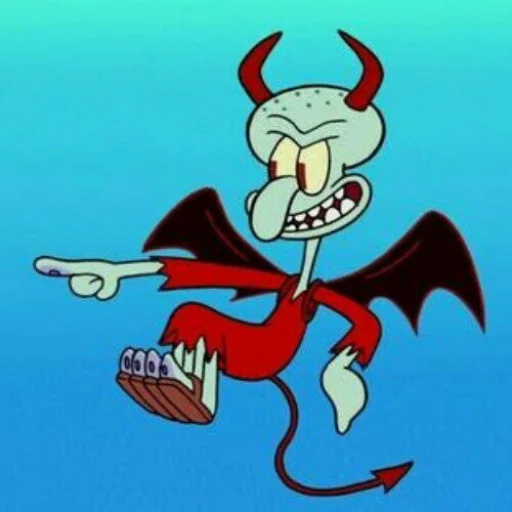 ⚓️ Стикер «Squidward» для Telegram