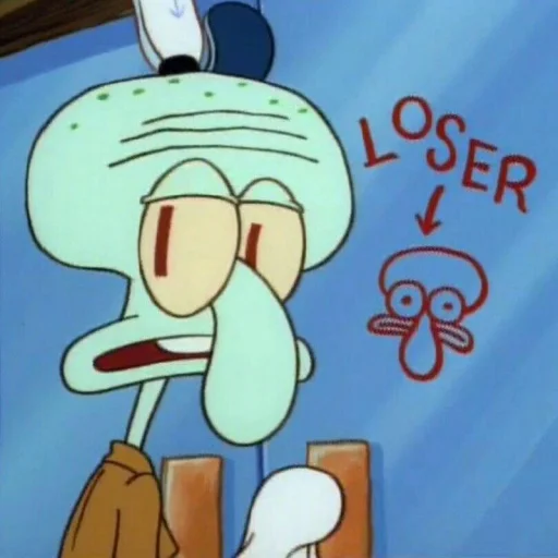 ⚓️ Стикер «Squidward» для Telegram