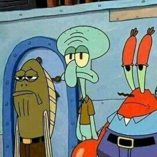 ⚓️ Стикер «Squidward» для Telegram