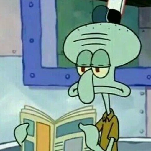 ⚓️ Стикер «Squidward» для Telegram