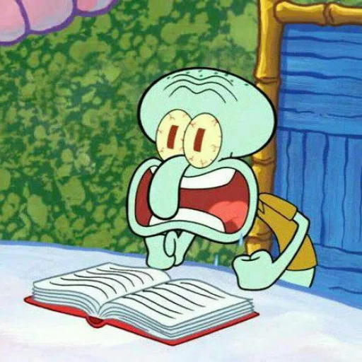 ⚓️ Стикер «Squidward» для Telegram