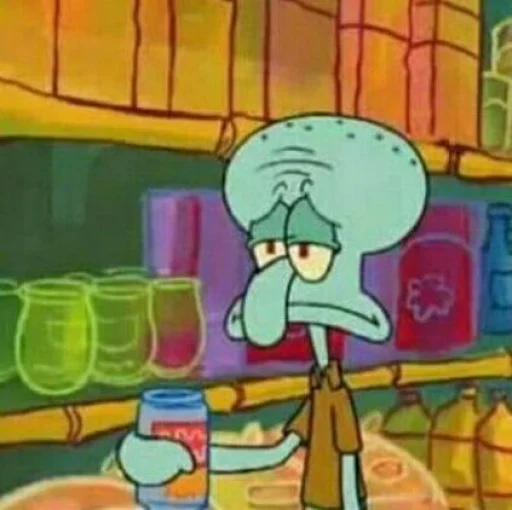 ⚓️ Стикер «Squidward» для Telegram