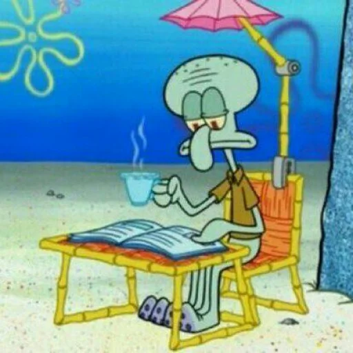 ⚓️ Стикер «Squidward» для Telegram